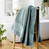 Drap de bain "Garance" 90 x 150 cm / 100% Coton Bio / 600 gr/m² l'Effet Papillon - Garance Bleu Glacier - Drap de bain 90 x 150 cm