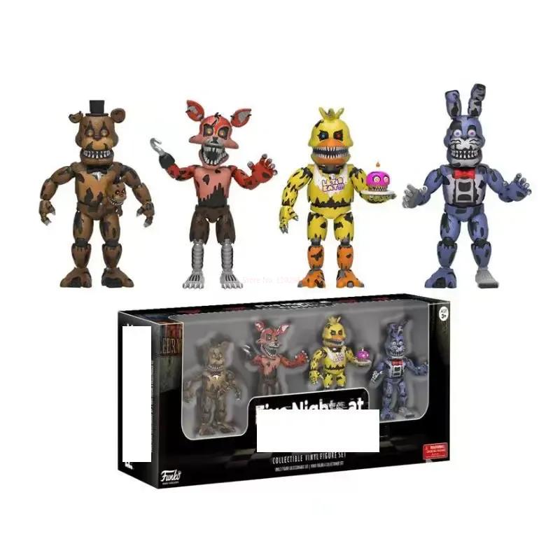 Fnaf Bear Midnight Harem Five Nights Joint Подвижная съемная игровая фигурка At Five Nights Security Breach Модель Детская игрушка