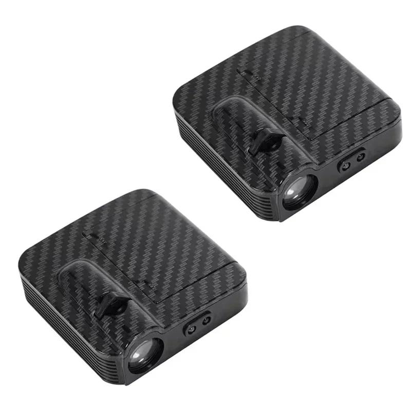 2025 Горячие 1/2 шт. Светодиодная лампа-проектор приветствия на дверь автомобиля Декоративная лампа для Mazda 3 5 6 323 626 CX-3 CX-4 CX-5 CX-7 CX-9 Axela 6 RX