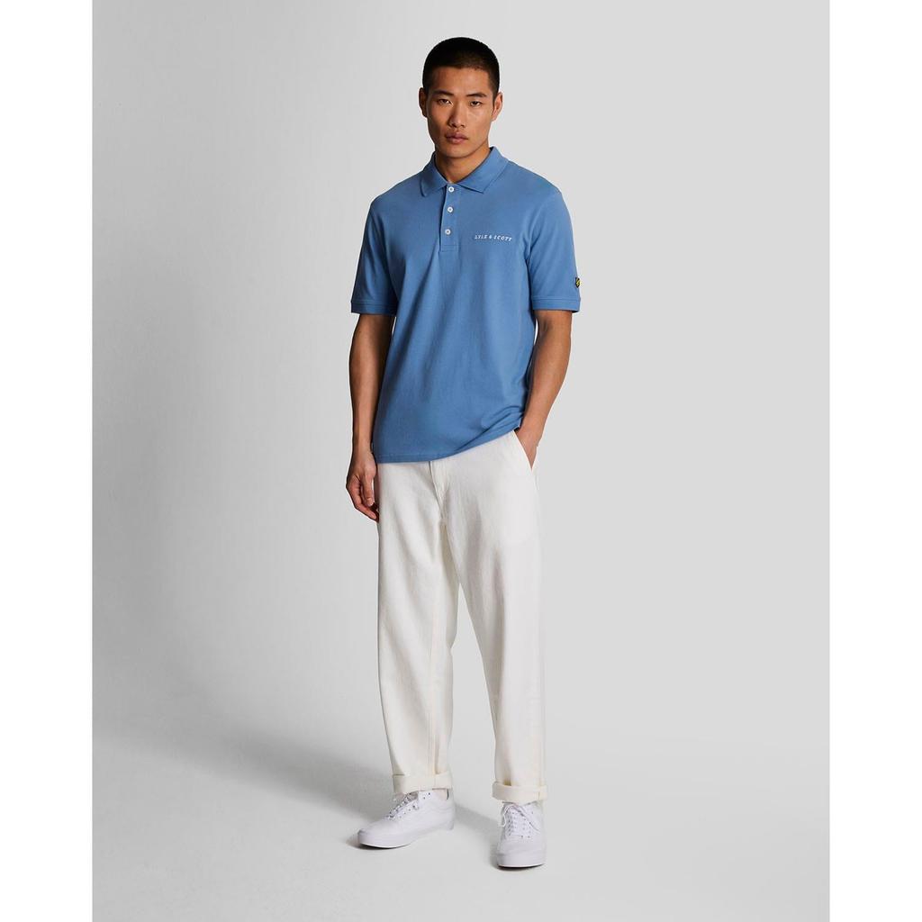 Lyle & Scott Mens Embroidered Polo Shirt