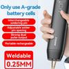 Портативный точечный сварочный аппарат DIY Ручной аппарат для точечной сварки 11 регулируемых передач Аккумуляторная точечная сварка