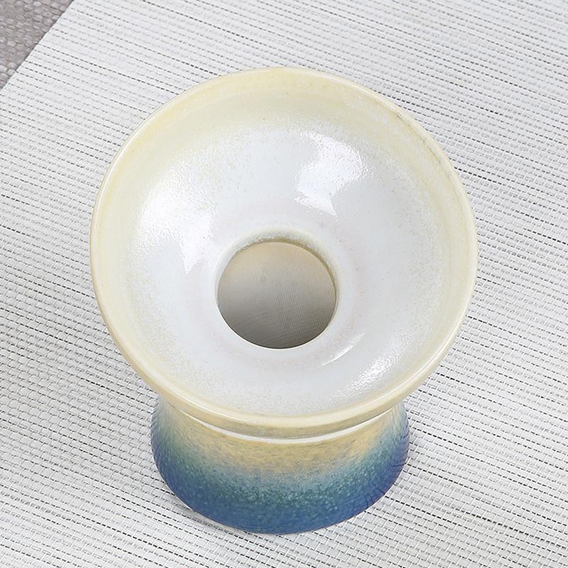 Набор керамических ситечек для чая, обожженных в печи, Фильтр для чая, Ситечко для чайных листьев, Аксессуары для чая Кунг-фу, Ситечко для чая