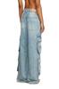 Diesel Women's Relaxed D-Sire-Cargo-D Denim Pants, Size L.30, A133170DBCX, 27-inch, Light Indigo Blue, 01