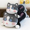 Husky Character Plush Dog Cushion With Durable Material For Bedside Use