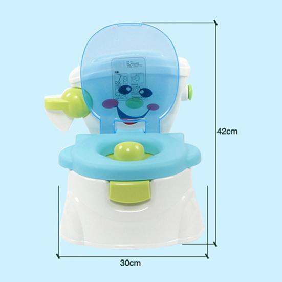 Children Toilet with Lid Detachable Drawer Separation Type Large Capacity Outdoor