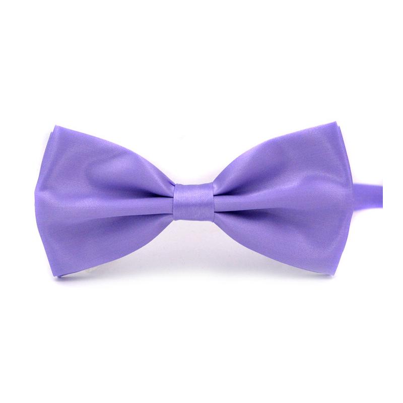 Double Bow Tie Men's Solid Shiny Casual Adult Multi Multi Colours