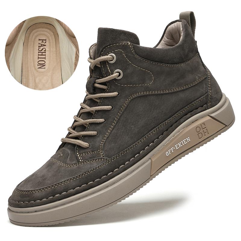 Мужская обувь из натуральной кожи в британском стиле, трендовая удобная повседневная обувь, мокасины, мужская обувь на плоской подошве