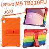 For Tab M8 4th Gen TB-300FU/XU Shockproof Kid Soft Silicone Stand Case Cover For Lenovo Tab M9 HD TB-310FU/XU9 9.0