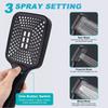 Modern Square Shower Head High Flow 4 Spray Pattern Handheld Shower Universal