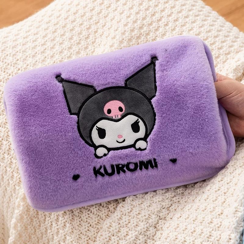 Sanrio Officially Authorized Rechargeable Explosion-Proof Hot Water Bottle, Cute Cartoon Hot Compress for Warming the Stomach and Bed