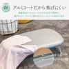 Ohm Denki Ironing Board Steam Ironing Board Aluminum Coated Foldable with Iron Rest Ohm Denki OHM KAJ-IDT60BS 08-3297
