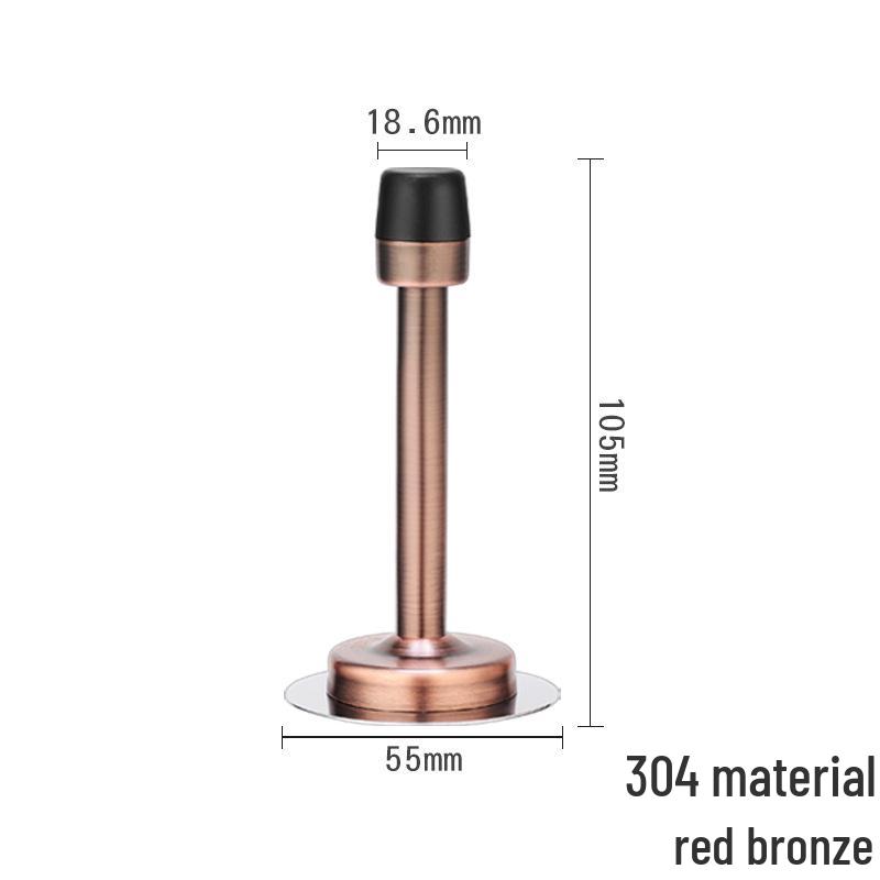 Самоклеящийся противоударный стопор для двери и присоска-бампер для безопасного входа и дверей ванной комнаты
