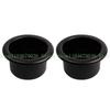 652F 2pcs Cup Holder ert Plastic Table Cup Holder Couch Cup Holder ert Black Car Drinks Holder ert for Sofa Couch