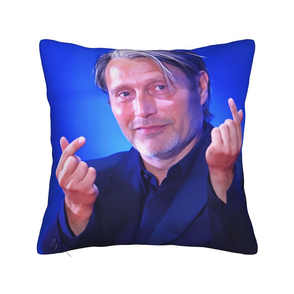 Mads Mikkelsen HHannibal Наволочка для подушки Модная наволочка для гостиной дивана Удобные наволочки Подарок
