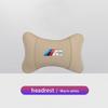 For BMW M X1 X2 X3 X4 X5 X6 X7 F39 G42 G26 F01 F02 F30 F10 E70 E30 E87 E61 G30 Valve Car Seat Headrest Auto Logo Neck Pillow SU5