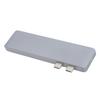 Docking Station 10Gbps 5Gbps USB3.0 Interfaces Memory Card Reader Lightweight Portable Type C Hub for MacBook Gray