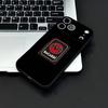 Чехол для телефона B-Bacardi для iPhone 17 Air 16 E Pro Max 15 14 13 Mini 12 Pro 11 Max Plus Черный Мягкий