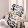 Чехол для телефона с рисунком билета на самолет для Samsung S26 S25 Edge S24 S23 S22 S21 Ultra Plus Fe A55 56 15 4G 5G Galaxy Силиконовый чехол