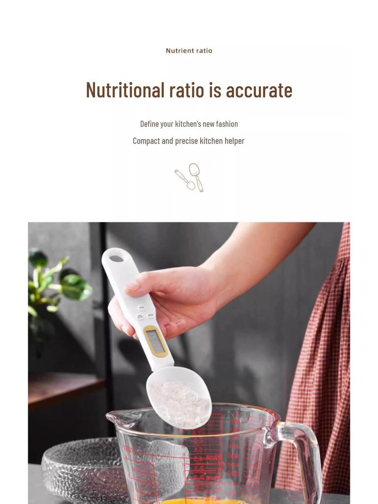 Высокоточная цифровая мерная ложка для детского питания и сухого молока