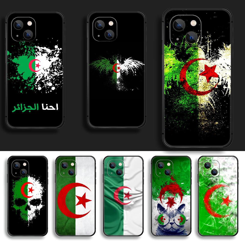 Алжир Алжирский флаг чехол для телефона чехол для iPhone Xiaomi Mi Samsung Galaxy Redmi Note AS 11 12 13 14 15 22 23 24 5G Pro Plus Max Fe Ultra