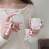 Early spring color hand-painted flowers English label for AirPods 1 /pro1 earphone protective case two or three generations