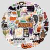 50 Halloween Series Graffiti Stickers Children's DIY Stationery Stickers Water Cup Suitcase Decoration Stickers