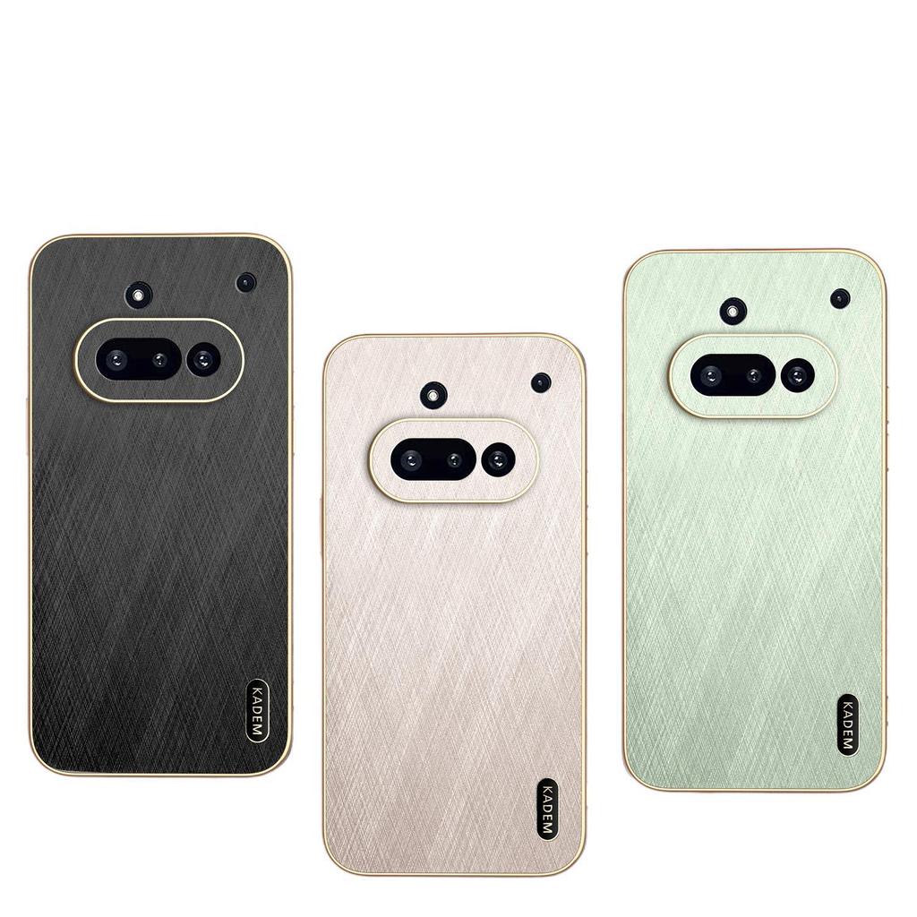 Applicable Nothing Phone 3A electroplated silk bamboo mobile phone case Phone 3APro anti-drop protective case
