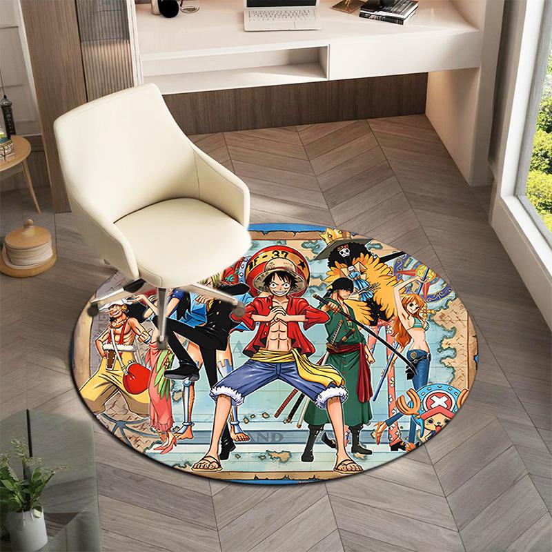 Милая Обезьянка D. Ковер Luffy из японской манги ONE PIECE мягкий, для дома, спальни, декора коврика у двери, и нескользящий ковер E6