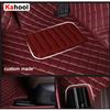 KAHOOL Custom Car Floor Mats For Citroen C5 Aircross C5X Auto Carpets Foot Coche Accessorie