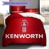 Постельное белье с рисунком Kenworth Декор для дома Подарок на день рождения (1 пододеяльник + 2 наволочки, без наполнителя)