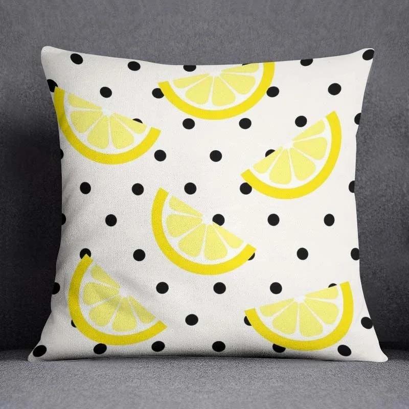 Летний фруктовый узор наволочка для украшения автомобиля офис гостиная диван дома наволочка