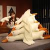 Delightful White Goose Huge Pillow Plush Sleeping Toy Cushion Gift