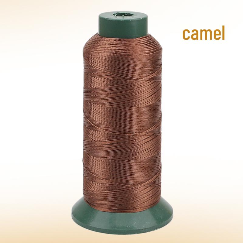 Sewing Machine & Handcraft Thread: High-Strength Mercerized Nylon for Upholstery, Leather, and Jeans