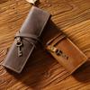 Genuine Leather Genuine Leather Pencil Case Tie Rope Nature Cowhide Pen Protection Bag School