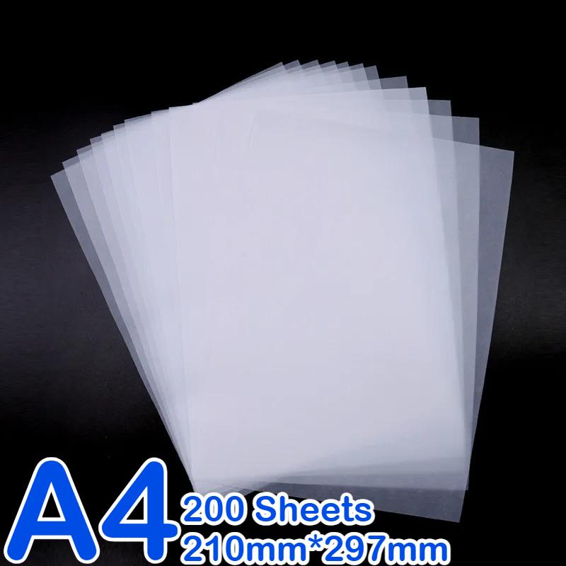 500/50 Sheets Tracing Paper A5 A4 White Translucent Sketching Papers Drawing Art Paper For Drawing School Office Art Supplies