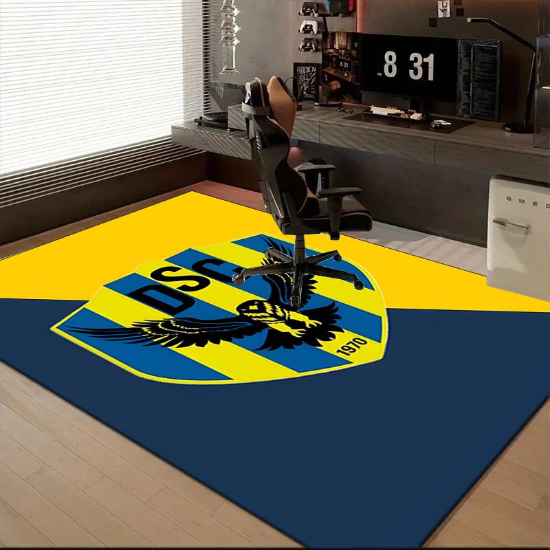 Duhok Dynamic Sports Emblem Rug Office Floor Mat - Machine Washable for Bedroom, bedroom, livingroom, Room Decor Fan Gifts Christmas