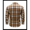 Men S Vintage American Style Cleanfit Short Sleeve Plaid Shirt