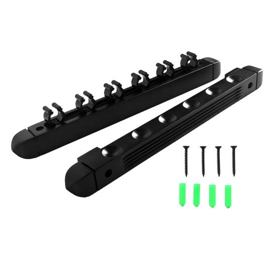 Настенный держатель для бильярдных киев, подставка для бильярдных киев, подставка для киев из твердой древесины, органайзер для хранения бильярдных киев и киев