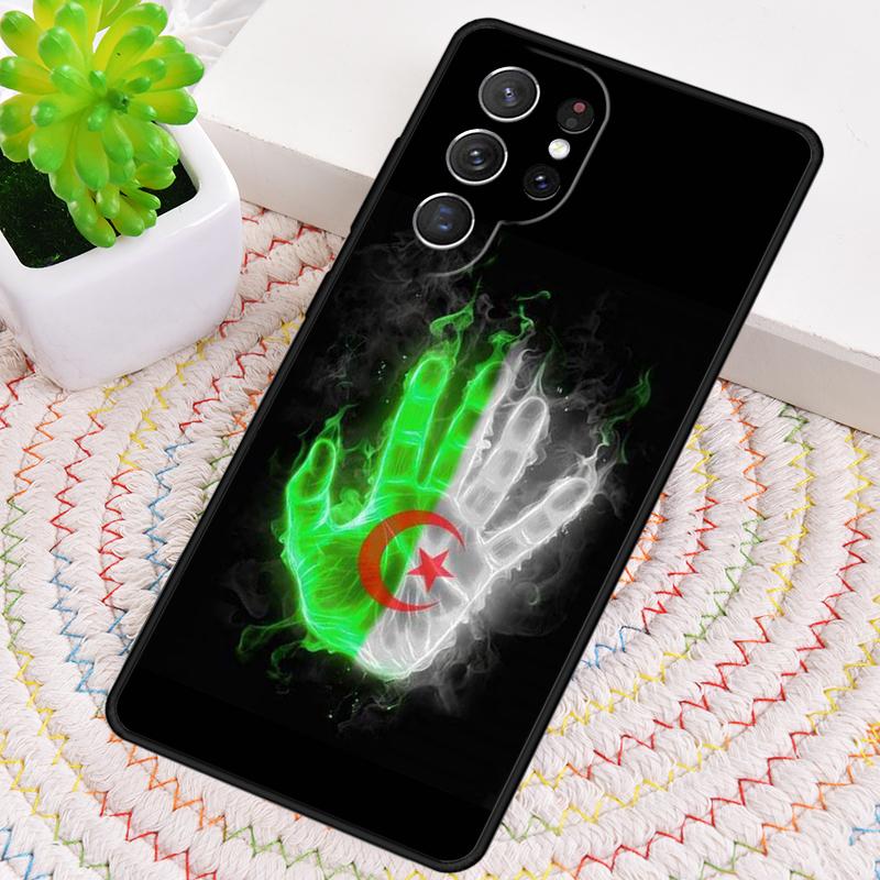 Флаг Алжира Алжирский чехол для телефона для Samsung Galaxy note 10 pro S26 Ultra S23 S24 FE S25 S21 S22 PLUS противоударный чехол
