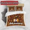 3pcs Duvet Cover Set (1*Duvet Cover + 2*Pillowcase, Without Core), Custom Name Bradford City AFC Pattern Bedding Set, Home Bedroom Decor Gift