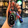 RPO5 Racing Style Metal Car Key Case Fob Cover for Mercedes Benz C S Class W206 W223 S350 C300 S400 S450 S500 C200L C260L S400L S450L