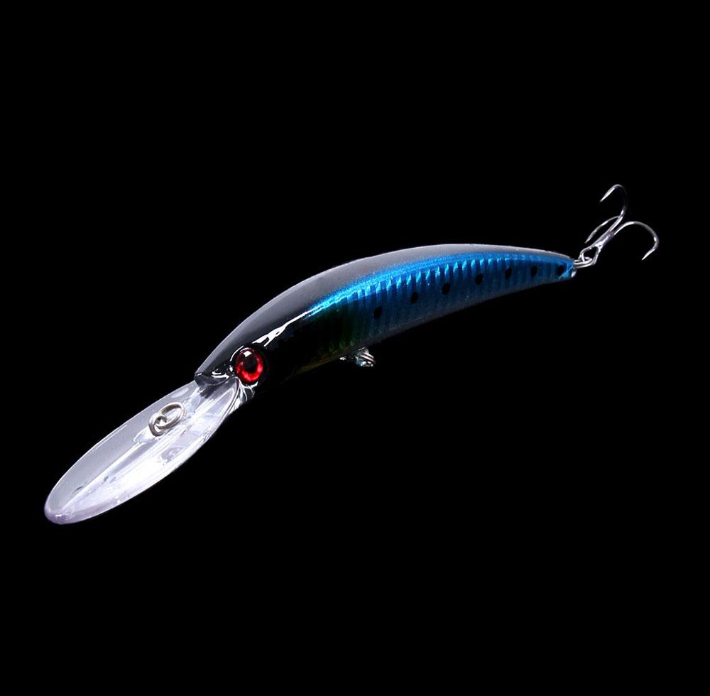 HENGJIA 1pcs 15cm 15g Deep Diving Jerkbait Artificial Hard Bait Fishing Wobblers Minnow Lure