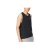 Li Ning Wade Series SS22 однотонный жилет с круглым вырезом для мужчин, черные топы AVSS031-1