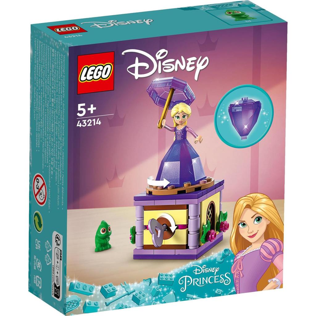 LEGO Disney Princess Spinning Rapunzel Toy Gift Birthday Block Educational Christmas Girls Boys Children 5 Years Old 6 Years Old 7 Years Old 8
