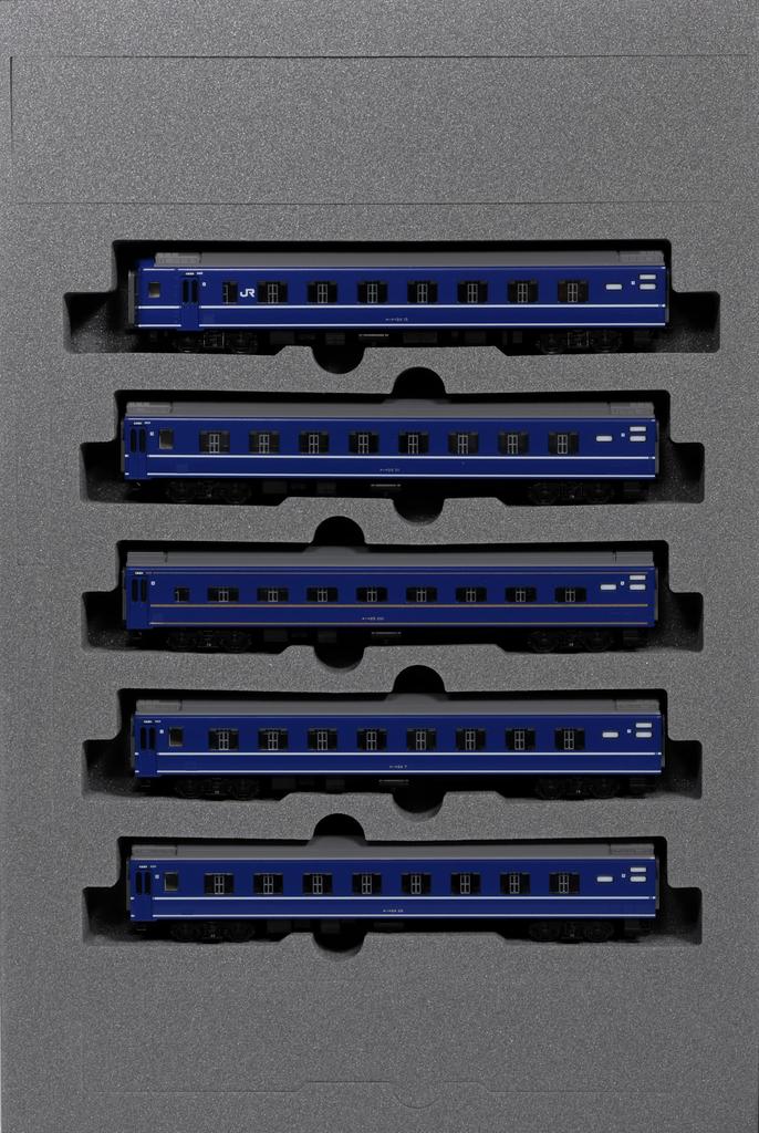 KATO N Gauge 24 Series Sleeper Limited Express Дополнительный набор Железнодорожная модель пассажирского вагона "Nihonkai" 5-вагонный 10-882
