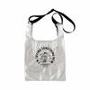 Сумка через плечо Rootote Snoopy с вышивкой, 2-в-1 IP Roo Shopper, Металлическая, Peanuts-0Q 8447 (02 Серебро)