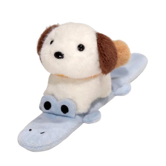 Браслет-лента Capybara Slap с рисунком животных из мультфильмов, собак и кошек, легко защелкивающийся браслет