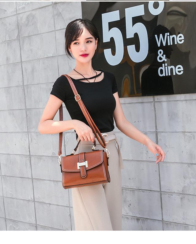 Женская сумка-боулинг в стиле ретро, европейско-американский стиль, на плечо, кроссбоди