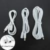 1m 1.5m 3m 5m White DC 12V 24v Power Supply Cable Extension 22awg 3A Cord Adapter Female To Male Connector Plug 5.5x2.1mm