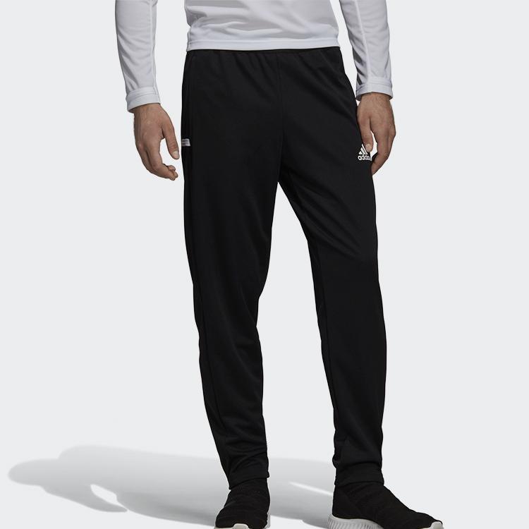 adidas T19 Повседневные вязаные брюки для бега на открытом воздухе Мужские брюки черные DW6862